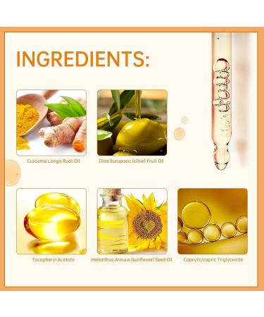 Turmeric Dark Spot Corrector Serum for Women - Anti-Aging Face Serum with Curcuma Longa - Even Skin Tone, Remove Dark Spots & Age Spots - Daily Skin Care Solution - Buy Online on SooperMarket.com