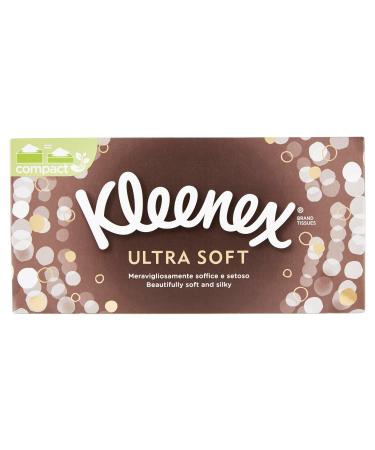 Kleenex Ultrasoft Box Tissue Paper 80 Pieces 1 Packet 1 Pacco