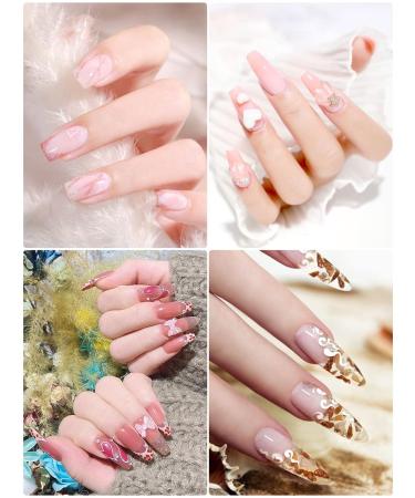 Ebanku 5-Part Nail Gel Brush Set | UV Gel & Acrylic Fingernails | Perfect for Nail Art Painting & Design | Nail Accessories for Manicure & Pedicure - Buy Online on SooperMarket.com