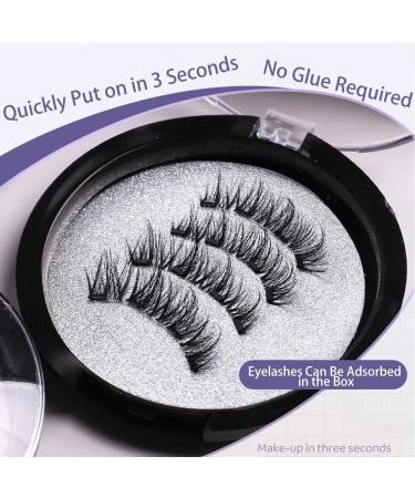 Lumentes Magnetic Eyelashes Lumentes Reusable Magnetic Eyelashes Magnetic Eyelashes Without Eyeliner Flawless Magnetic Eyelashes Eyelashes Magnetic Without Eyeliner Lashes Eyes Beauty (HPD06-4) - Buy Online on SooperMarket.com