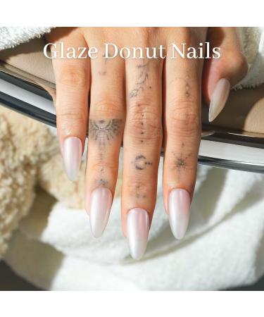 PrettyDiva Glazed Donut Chrome Powder - High Gloss Pearlescent Nail Art Powder for DIY Nail Designs (1g/Jar - Buy Online on SooperMarket.com