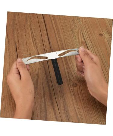 Gogogmee 1pc Eyebrow Tools Eyebrow Shapes Stencil Brow Stencils Template Positioning Ruler Stainless Steel Size 1 As Shown - Buy Online on SooperMarket.com