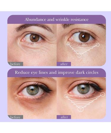 60-Second Instant Firming Eye Cream 60-Second Eye Firming Gel Under Eye Cream for Dark Circles and Puffy Eyes Instant Eye Tightener Instant Eye Bag Remover Reduce Fine Lines - Buy Online on SooperMarket.com