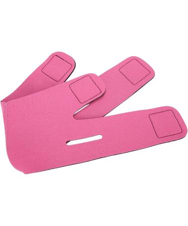 Effective Face Slimming Bandage Belt - Double Chin Lift & Skin Strap - OceanSide - Rose Red - Buy Online on SooperMarket.com
