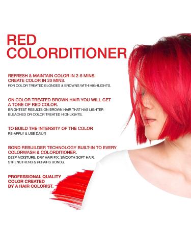 Celeb Luxury Viral Colorditioner Red 8.25 Fl Oz - Professional Semi-Permanent Hair Color Depositing Conditioner - Buy Online on SooperMarket.com