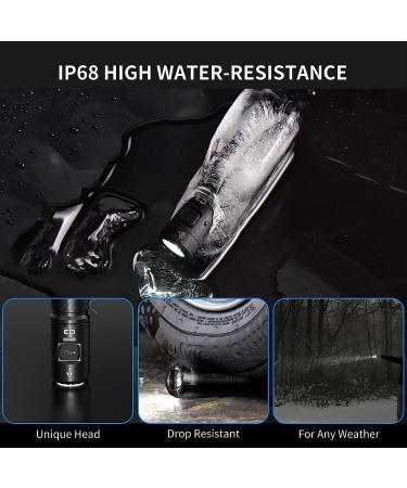 WUBEN C3 Flashlight | 1200 Lumens Rechargeable Tactical LED Flashlight | 6 Modes, IP68 Waterproof, Pocket-Sized EDC Light for Emergency, Rescue, Hunting - Buy Online on SooperMarket.com