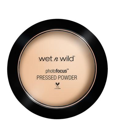 wet n wild Photo Focus Pressed Powder(Packaging may vary) Warm Light 7.5 Gram