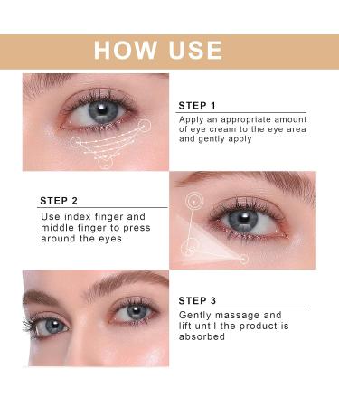 2PC Caffeine Eye Serum + EGCG - Target Dark Circles Puffiness & Fine Lines | Reduces Under Eye Bags & Wrinkles | Shop Now - Buy Online on SooperMarket.com