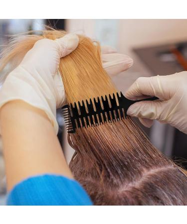 6-Piece Hair Comb Set for Weaving, Sectioning, Balayage, and Styling - Rat Tail Hair Dyeing Combs in Various Styles - Buy Online on SooperMarket.com