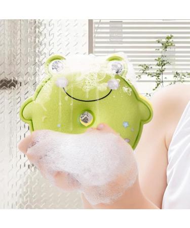 Wontool Shower Ball for Kids - Scrubber Ball for Shower Bath | Honeycomb Design Bathing Accessories for Travel Hotel Bathroom Home and Dormitory Green - Buy Online on SooperMarket.com