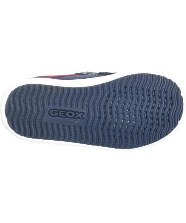 Geox Boy's B Gisli B Sneakers - Navy Dk Red - Size 6 UK Child - Buy Online on SooperMarket.com