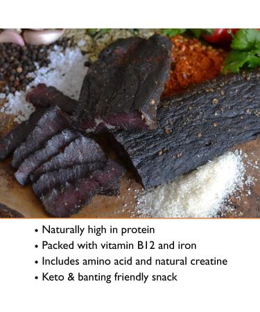 The Biltong Man Nice n Spicy Fatty (500 Grams) 500 Grams - Buy Online on SooperMarket.com