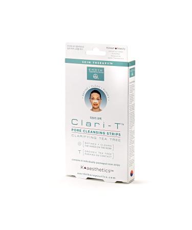 Earth Therapeutics Clari-T Tea Tree Pore Cleansing Strips (6 Strips)