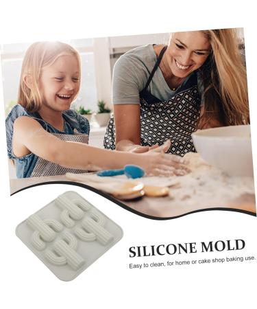 PRETYZOOM Soap Mold Silicone Baking Molds De para Gelatinas Cake Mold Cacti Silicone Mold Silicone Fondant Moulds Tropical Themed Molds Chocolate Silicone Tropical Silicone Hawaii Cactus medium Blue - Buy Online on SooperMarket.com