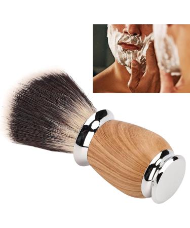 Professional Handmade Men's Shaving Brush - Wooden Handle Beard Razor Brush for Home & Salon Use - Buy Online on SooperMarket.com