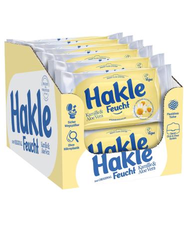 Hakle - Wet Chamomile and Aloe Vera 12 packs Chamomile & Aloe Vera