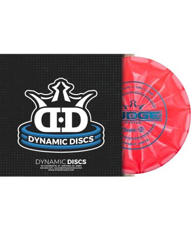 Dynamic Discs Classic Burst Judge Disc Golf Putter - Stable Flight | Beaded Design | Red/White Stamp - Buy Online on SooperMarket.com