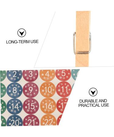 Anneome 1 Set Christmas Bag Calendars Christmas Sto The Xmas Hanging Bag Container Elk - Buy Online on SooperMarket.com
