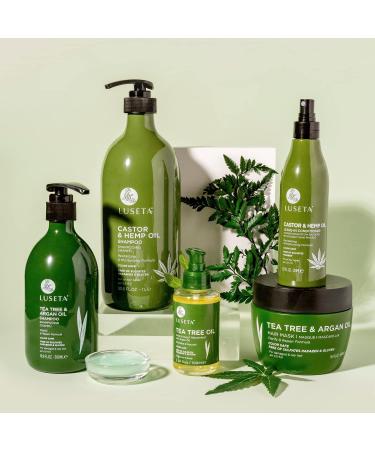 Luseta Tea Tree Oil Hair Mask 16.9 oz - Hydrating Treatment for Itchy Scalps & Dandruff - Buy Online on SooperMarket.com