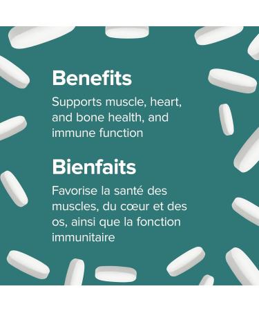 Webber Naturals Calcium with Magnesium and Zinc 200 Caplets Enhanced Absorption Helps Support Bones and Teeth Vegan SUPPLEMENT - Buy Online on SooperMarket.com