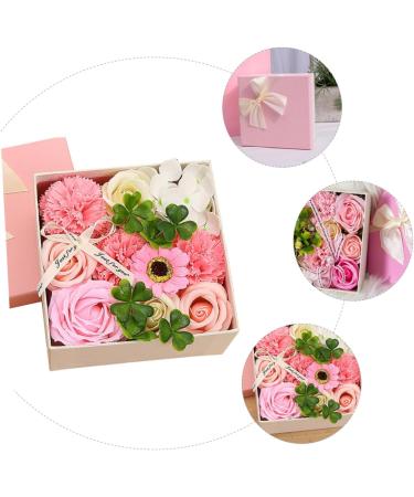 Ciieeo 3 Boxes Carnation Soap Flower Wedding Favors Stocking Stuffer Gifts Preserved Flower Gift Wedding Flowers Flower Decor Soap Flower Bouquet Faux Floral Decorate Artificial Paper Pinkx3pcs 15x15x8cmx3pcs - Buy Online on SooperMarket.com