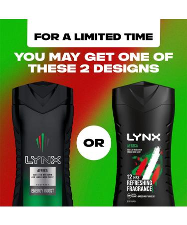 Lynx Africa 12-H Refreshing Fragrance Shower Gel Body Wash for Men 225ml (6) - Buy Online on SooperMarket.com