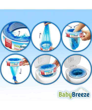 BabyBreeze Diaper Pail Refill Bags for Playtex Diaper Genie - 1400 Count (5-Pack) - Buy Online on SooperMarket.com