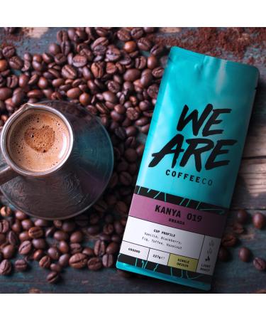 Coffee Ground 227g Bag Rwanda Espresso Ground Coffee Nuts & Fruits Notes 100% Arabica Light Roast Speciality Freshly Roasted Single Origin (We Are Coffee Co) Ground Espresso 227 g (Pack of 1) - Buy Online on SooperMarket.com