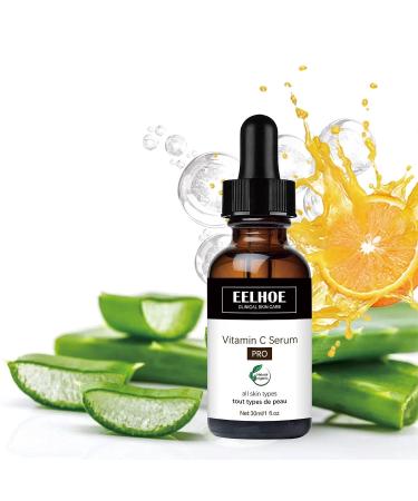 EELHOE Eternity Vitamin C Serum Set - Collagen Boost Anti Aging Treatment for Face with Hyaluronic Acid - Dark Spots Corrector - Buy Online on SooperMarket.com