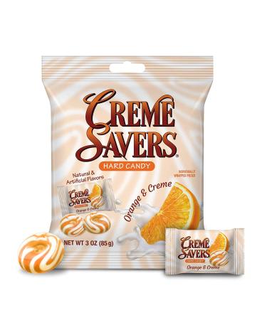 Creme Savers Bundle - Orange and Strawberry 3oz | Original Classic with Fresh Fruit & Cream Taste - Buy Online on SooperMarket.com