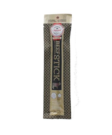 Aufschnitt All Natural Kosher Gluten Free Beef and Chicken Sticks Variety Pack - 1 oz 10 Pack, No Nitrates, Star-K Certified Kosher - Buy Online on SooperMarket.com