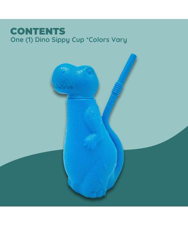Brite Concepts Dinosaur Sippy Cup Bottle for Kids - 6 oz Capacity (Colors Vary) - Buy Online on SooperMarket.com