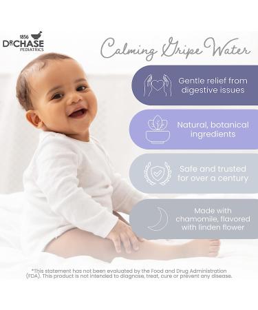 Dr. Chase Kolik Night-Time Gripe Water for Babies - Alcohol-Free Colic Relief with Calming Chamomile - Baby Gas Relief for Newborns & Infants - 5 fl. oz. (Pack of 2) - Buy Online on SooperMarket.com