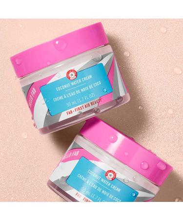 First Aid Beauty Hello FAB Coconut Water Cream 1.7 oz - Oil-Free Face Moisturizer - Buy Online on SooperMarket.com