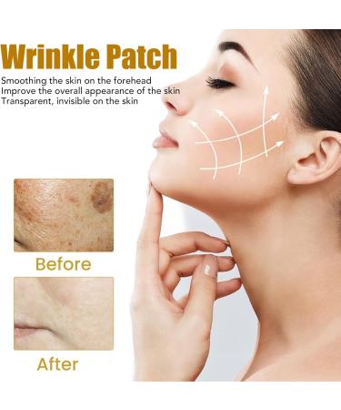 Anti Wrinkle Facial Patches 60 Pieces Easy to Apply Forehead Wrinkle Patches for Home for All Skin Types - Buy Online on SooperMarket.com