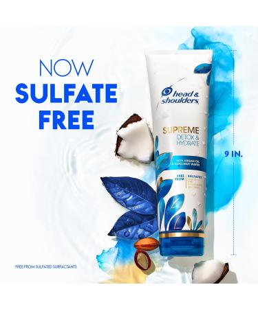 Buy Head & Shoulders Supreme Detox & Hydrate Conditioner - Coconut | 9.4 Fl Oz | International Shipping Available - Buy Online on SooperMarket.com