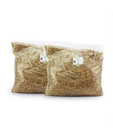 Organic Wheat Flakes Toasted Malted 5kg (BWFO)