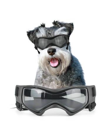 Dog Sunglasses Dog Goggles Comfortable Soft Easy Wear Adjustable UV Protection Puppy Outdoor Glasses Windproof Antifog Pet Sunglasses for Small/Medium Dog