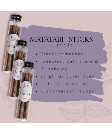 Buy Ne & No Gift Set with Natural Matatabi Sticks | 24 Dental Care Cat Sticks | Perfect Treats for Cats | International Shipping - Buy Online on SooperMarket.com