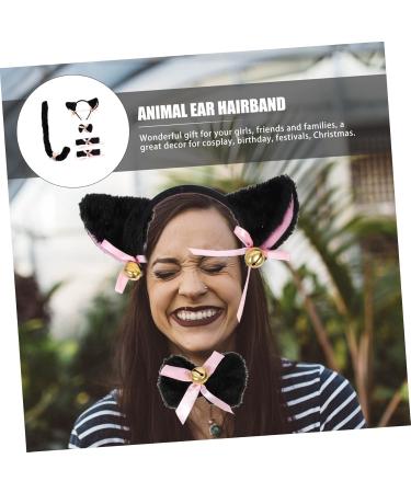 PLAFOPE 1 Set Cat Ears Headband Animals Ear Headband Animals Tail Prop Animal Cosplay Accessories Festival Tail Decor Costume Party Prop Party Decors Dress up Costume Animal Ear Hairband - Buy Online on SooperMarket.com