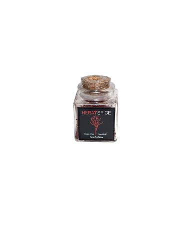 Heray Saffron: Premium Afghani Saffron Threads - 2g Square Glass Jar, Super Negin Quality A+, Fresh Pure All Red Thread Saffron Spice for Bouillabaisse, Risotto, Paella, Tea & More - Buy Online on SooperMarket.com