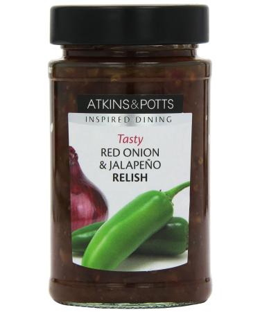 Atkins& Potts Red Onion & Jalapeno Relish 250g