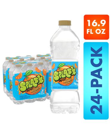 Buy Splash Blast Mandarin Orange Flavored Water - 24 Pack | Refreshing 16.9 Fl Oz Bottles - International Shipping Available - Buy Online on SooperMarket.com
