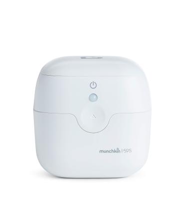 Munchkin Portable Soother & Dummy UV Steriliser Kills 99% of Germs in 59 Seconds Mini UV Steriliser