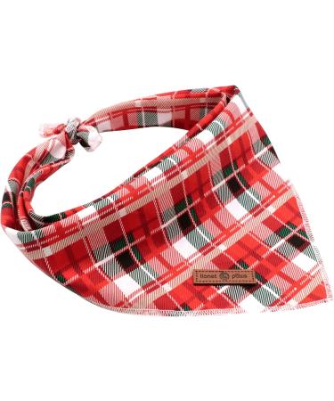 Buy Lionet Paws Christmas Bandana for Dogs - Triangular Headscarf for Small Medium & Large Dogs (1 Pack) | Perfect Holiday Gift - Buy Online on SooperMarket.com