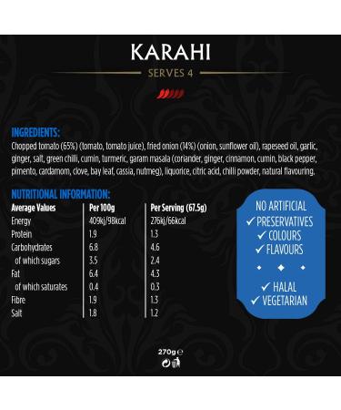 Aagrah Tarka Indian Curry Cooking Sauces Gift Box - Karahi Achari and Hydrabadi - Authentic Restaurant Recipes - 3 x 270g - Each Jar Serves 3-4 - Buy Online on SooperMarket.com