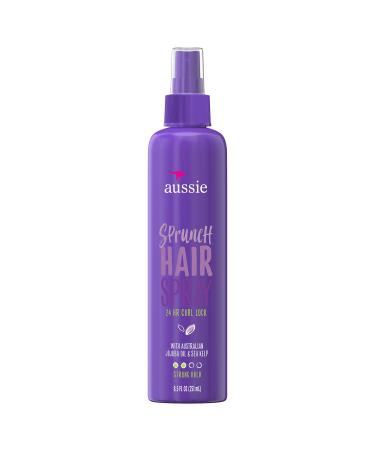Aussie Sprunch with Jojoba Oil & Sea Kelp Non-Aerosol Hairspray 8.5 fl oz Citrus 8.5 Fl Oz (Pack of 1)