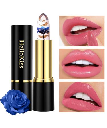 Flower Gelee Lipstick - Temperature Color Changing Gloss | Hydrating Tinted Lip Balm for Holiday Gifts | Teksome 01 - Buy Online on SooperMarket.com
