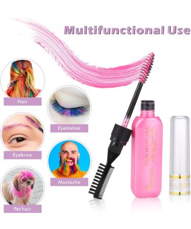 5PCS Temporary Bright Hair Chalk Dye Set - Washable Hair Colour for Kids, Men, and Women. Perfect for Halloween, Birthdays, and DIY Hair Makeup - Buy Online on SooperMarket.com