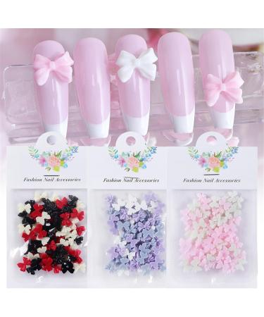 50pcs Mixed Color Resin Nail Embellishments Create Unique Designs Flat Back 3D Nails Art Decoration For Women Accessories For Nails - Buy Online on SooperMarket.com